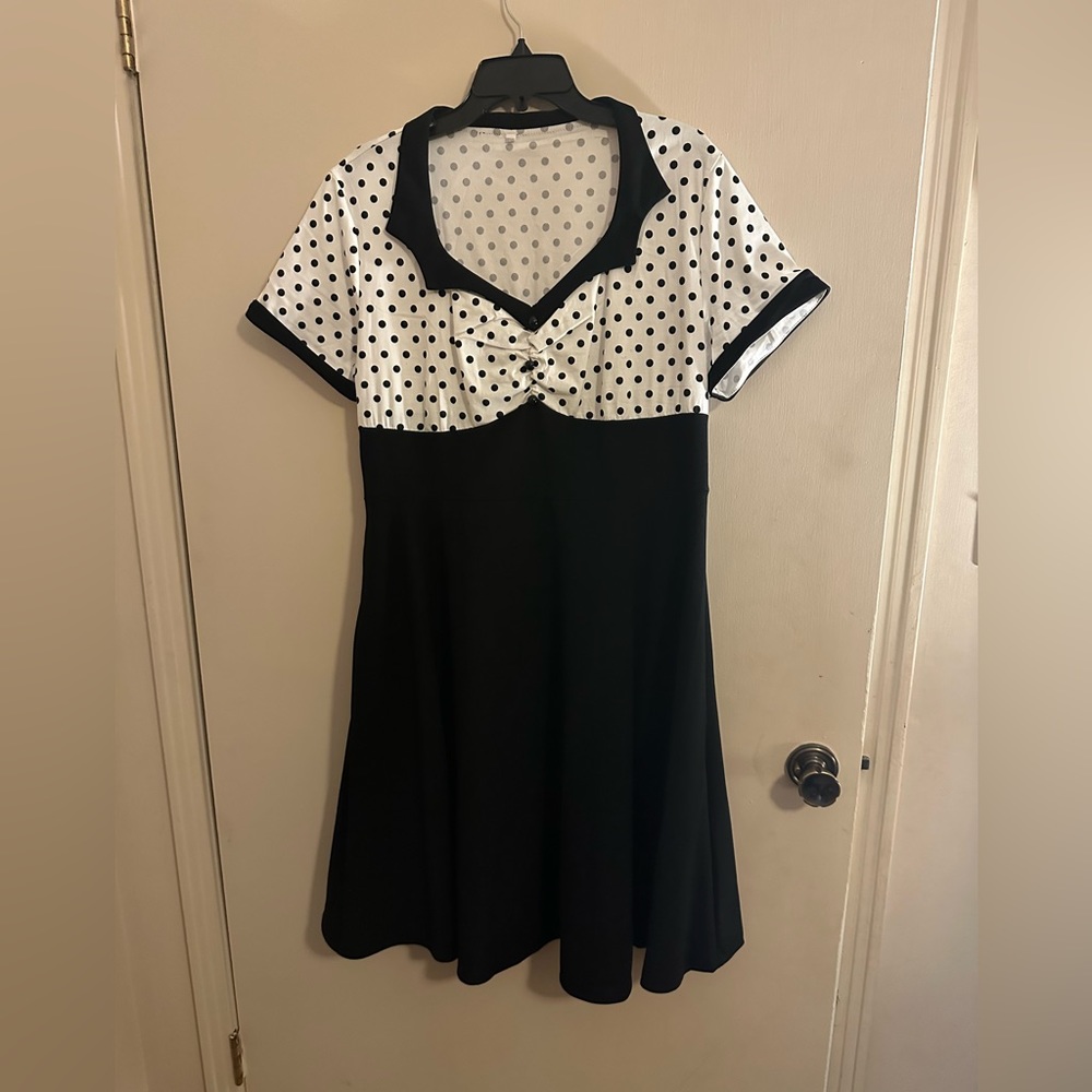 50’s inspired pin up dress